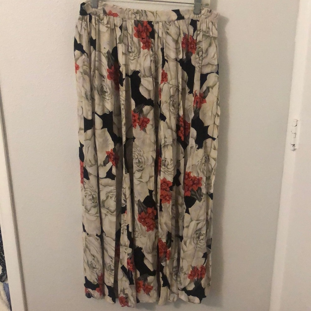 Vintage Neo Nostalgia Floral Skirt